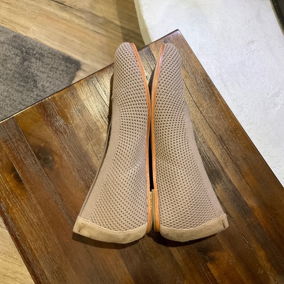 EILEEN FISHER Taupe Ballet Flats Beige Slip On Knit Stretch size 6.5 - Picture 5 of 8